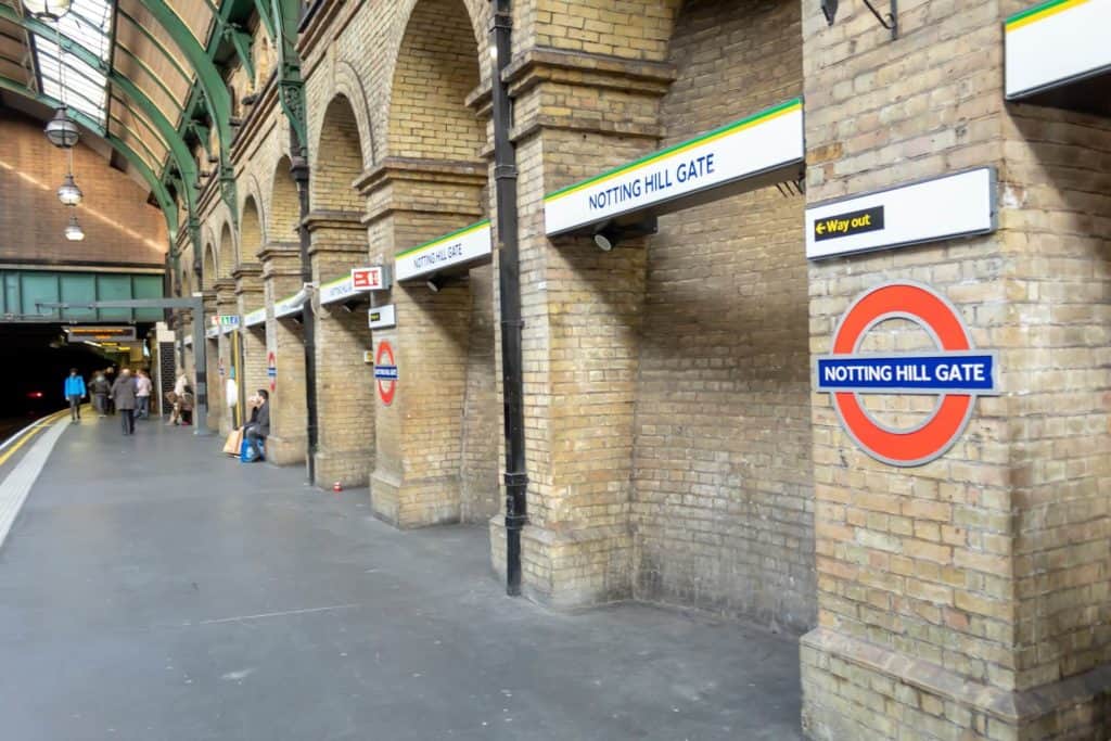 Cómo llegar a Notting Hill en metro