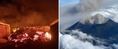 En los últimos días se registraron más de 92 terremotos y temblores cerca del volcán Nyiragongo, en la República Democrática del Congo