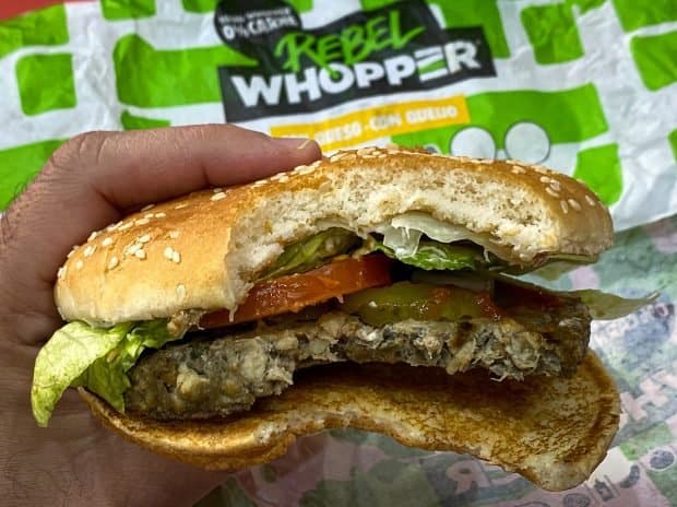 image hamburguesas veganas en CDMX Burger King hamburguesa vegana en