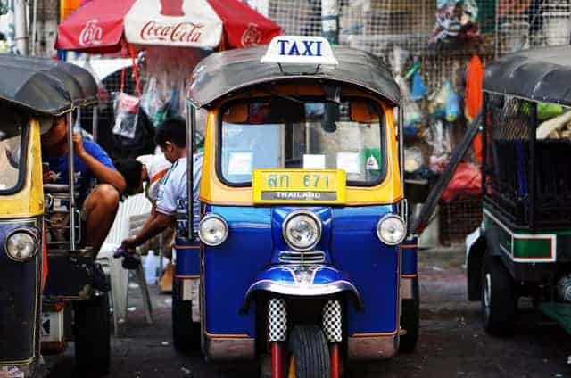 Calles de Bangkok, Tailandia