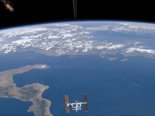 Vista de la Tierra desde el espacio