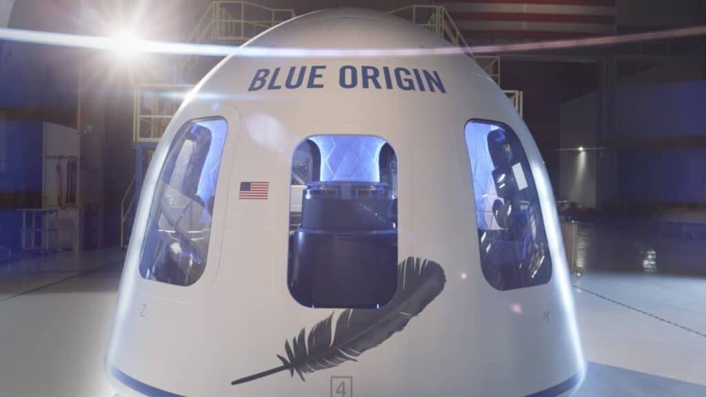 Cápsula de Blue Origin