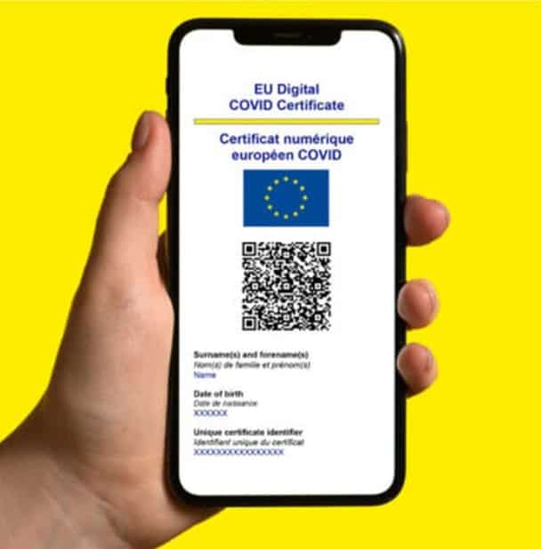 Certificado Digital de COVID-19 de la Unión Europea