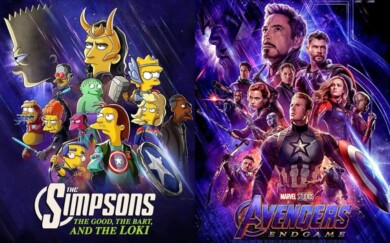 crossover de Simpsons y Marvel