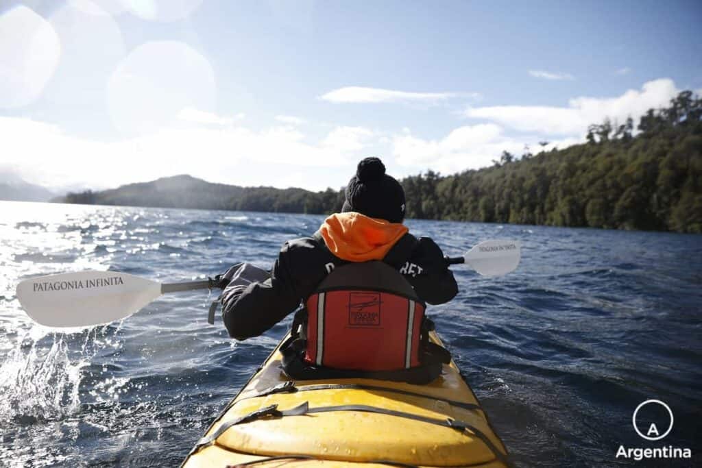 excursión en kayak