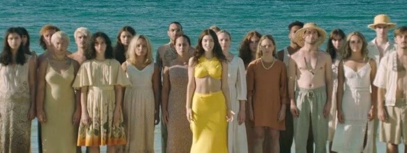 Lorde, captura del video Solar Power