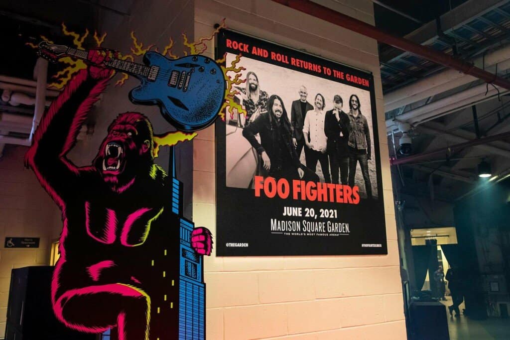 Nueva York volvió a los eventos masivos de música: así fue el concierto de Foo Fighters en el Madison Square Garden image madison square foo fighters3