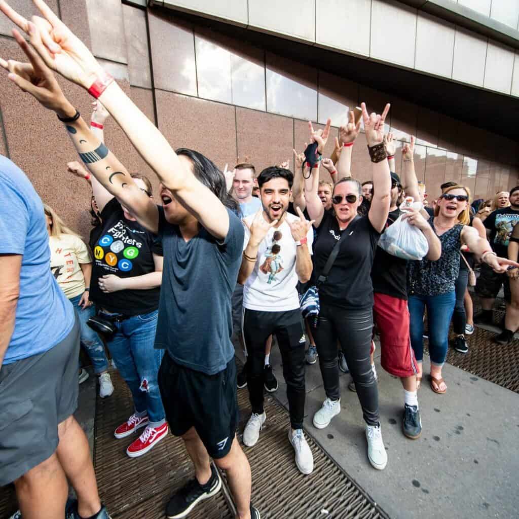 Nueva York volvió a los eventos masivos de música: así fue el concierto de Foo Fighters en el Madison Square Garden image madison square foo fighters4