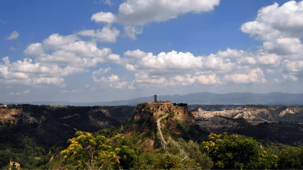 Ciudades cerca de Roma: Civita di Bagnoregio