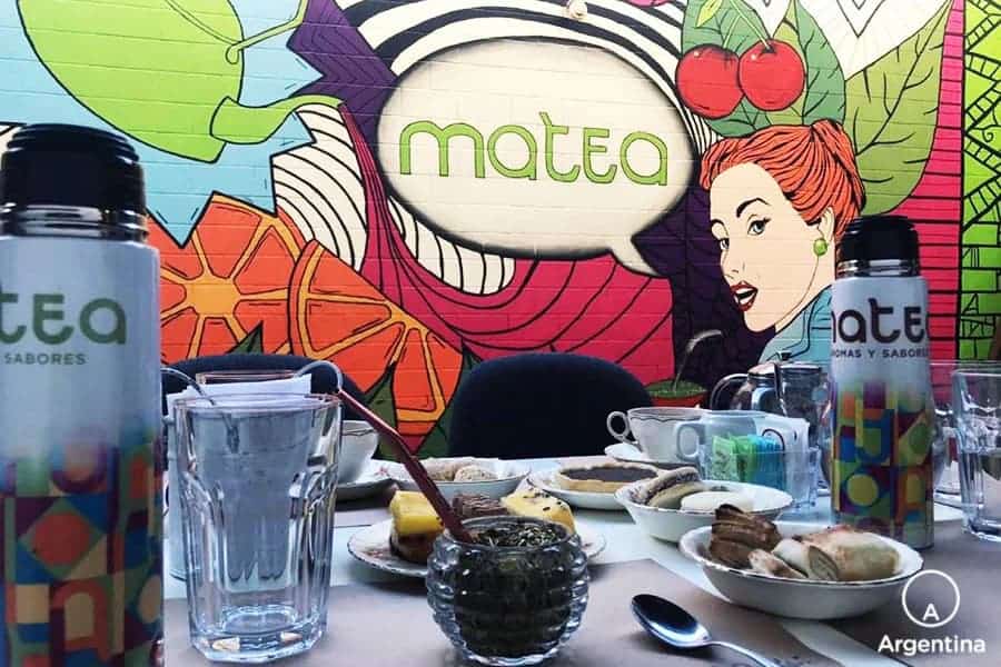 Mural de matea