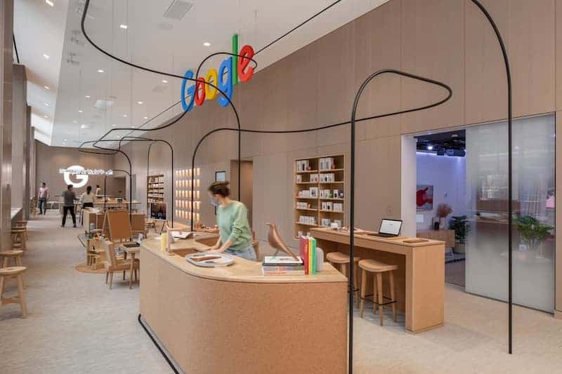 Primera tienda física de Google por dentro