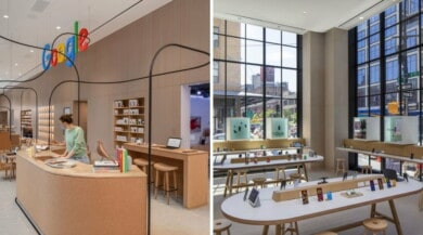 La primera tienda física de Google abrió sus puertas en la ciudad de Nueva York, Estados Unidos