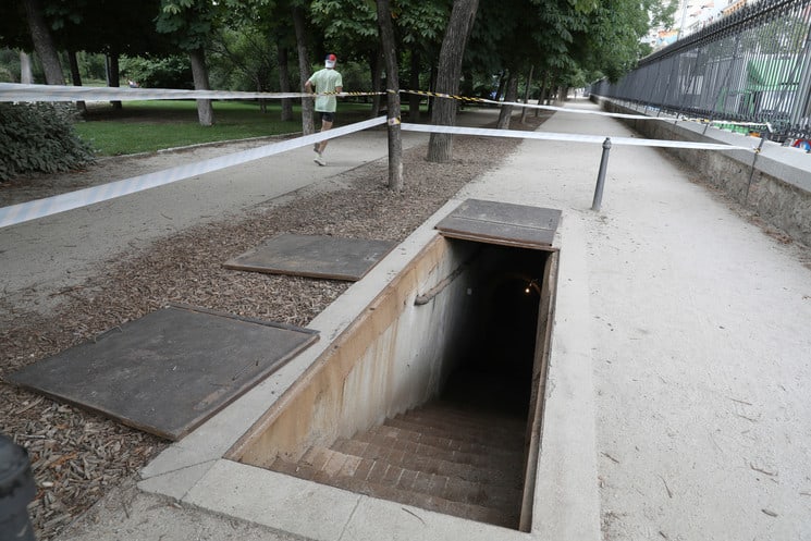 Madrid: Un refugio antiaéreo del parque del Retiro de la época de la Guerra Civil se abrirá al público por primera vez