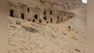 250 tumbas excavadas en Egipto