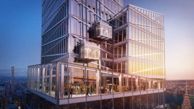 SL Green reveals a first look at Summit One Vanderbilt’s 65,000 square foot multi-sensory experience including an outdoor summit terrace.