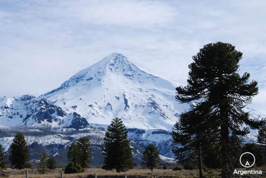 image volcan lanin