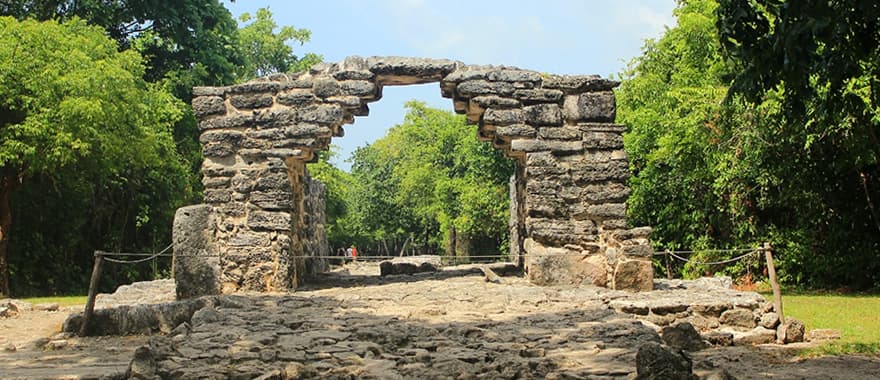 6. Mayan ruins of San Gervasio, a great opportunity to visit Mayan ruins in Cozumel