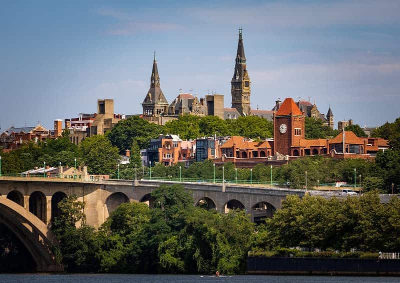 10 lugares que visitar en Washington: pasear por Georgetown