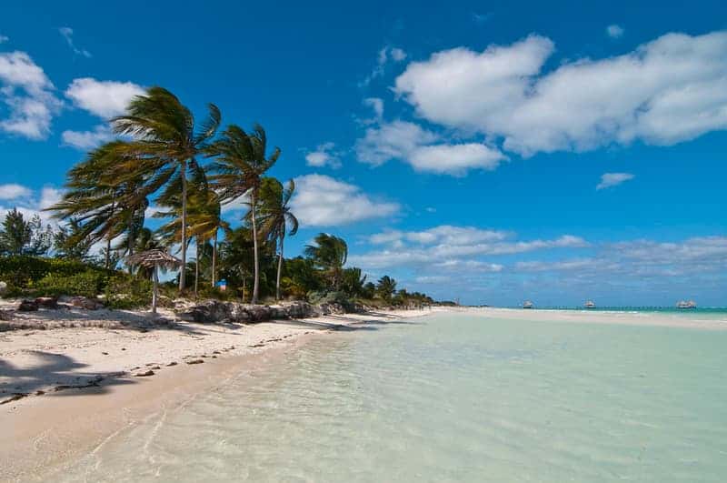 Las 6 mejores playas de cuba: Playa Pilar