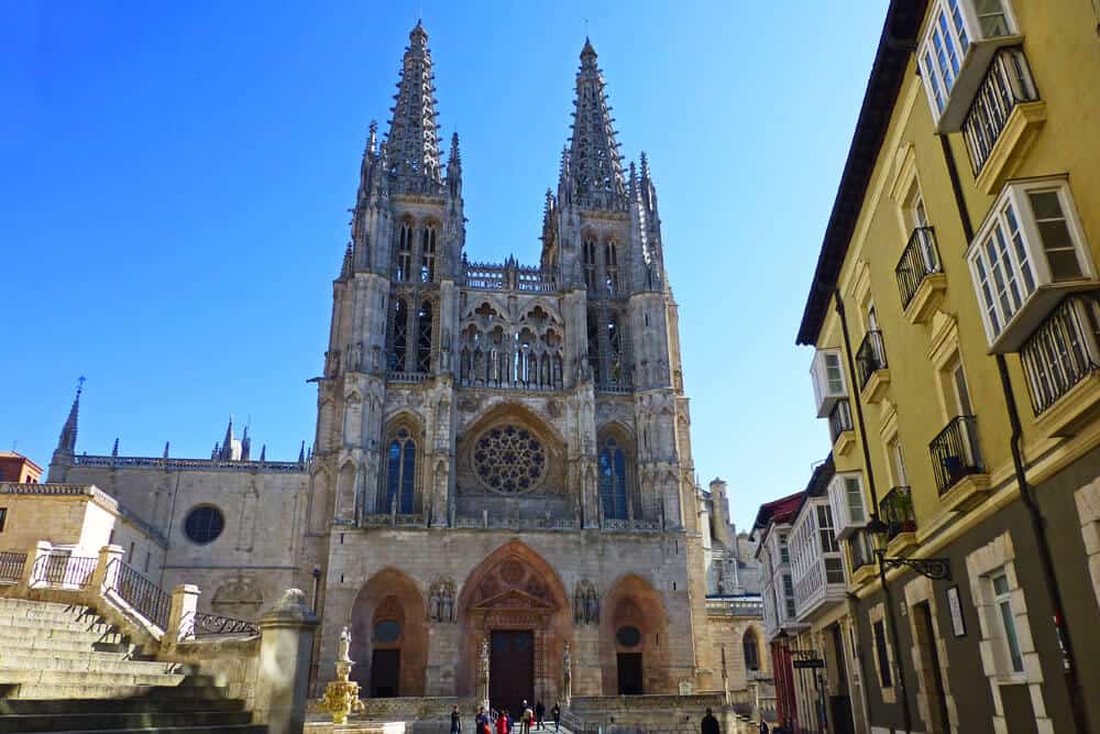 image visitar la Catedral de Burgos Fachada Catedral Burgos