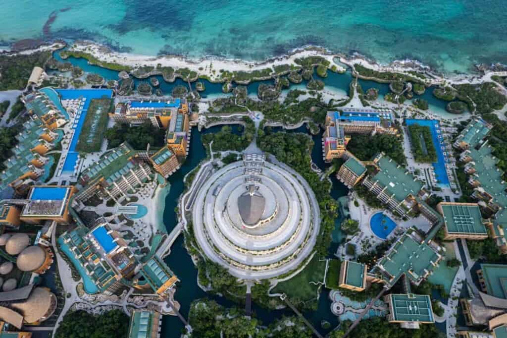 Hotel Xcaret Arte Drone