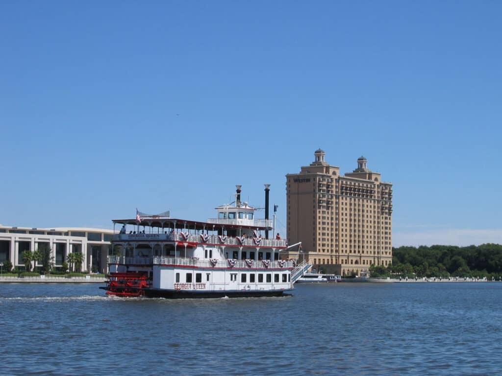 image mejores lugares del mundo Savannah river georgia queen