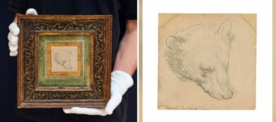 Un pequeño boceto de Leonardo da Vinci fue subastado por más de 12 millones de dólares