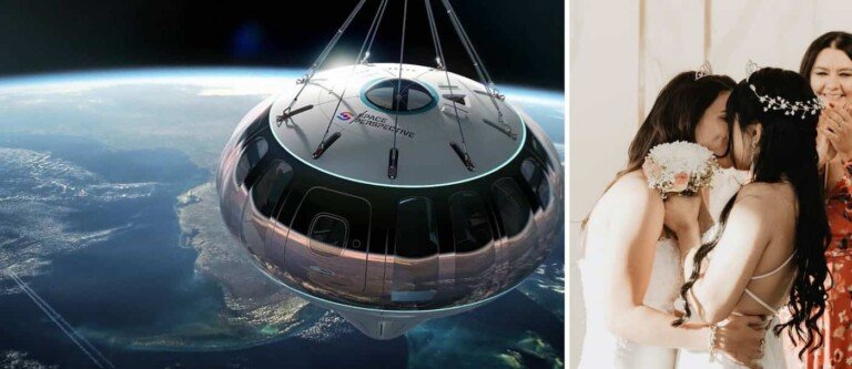 Tener una boda en el espacio es posible y ya están tomando reservas