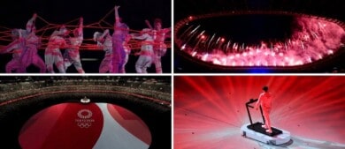 [IMÁGENES] Así fue la primera parte de la Ceremonia de Apertura de los Juegos Olímpicos Tokio 2020