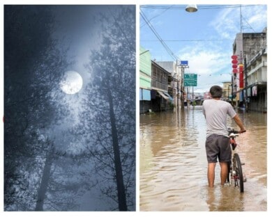 oleada de inundaciones devastadoras