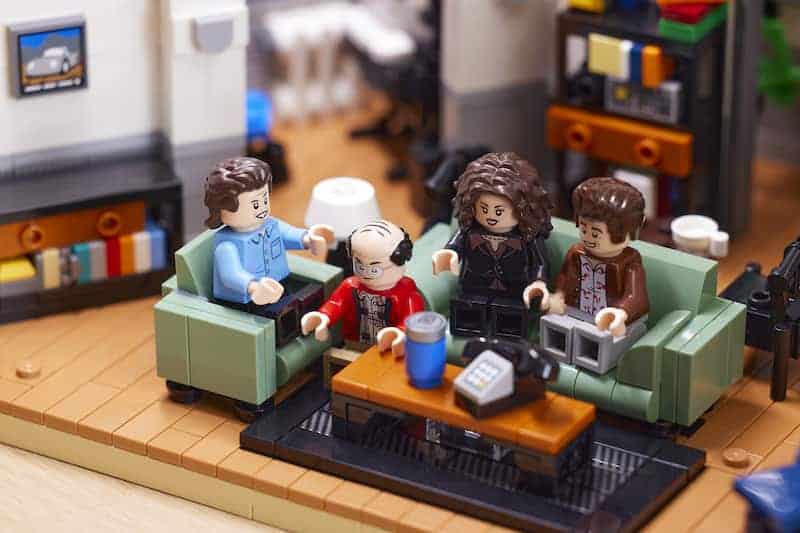 Edición especial de LEGO para Seinfeld - Jerry, Elaine, George y Kramer