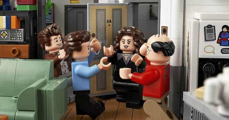 Edición especial de LEGO para Seinfeld - Jerry, Elaine y George