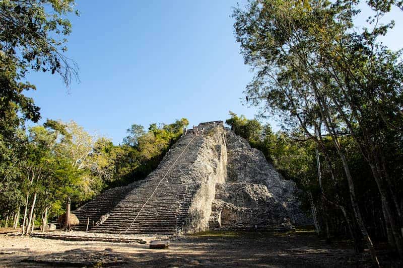 3. Cobá, the Mayan ruins of the Yucatan Peninsula, “hidden” in the middle of the jungle