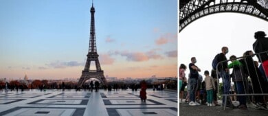 La Torre Eiffel volvió a abrir sus puertas al público luego de 8 meses