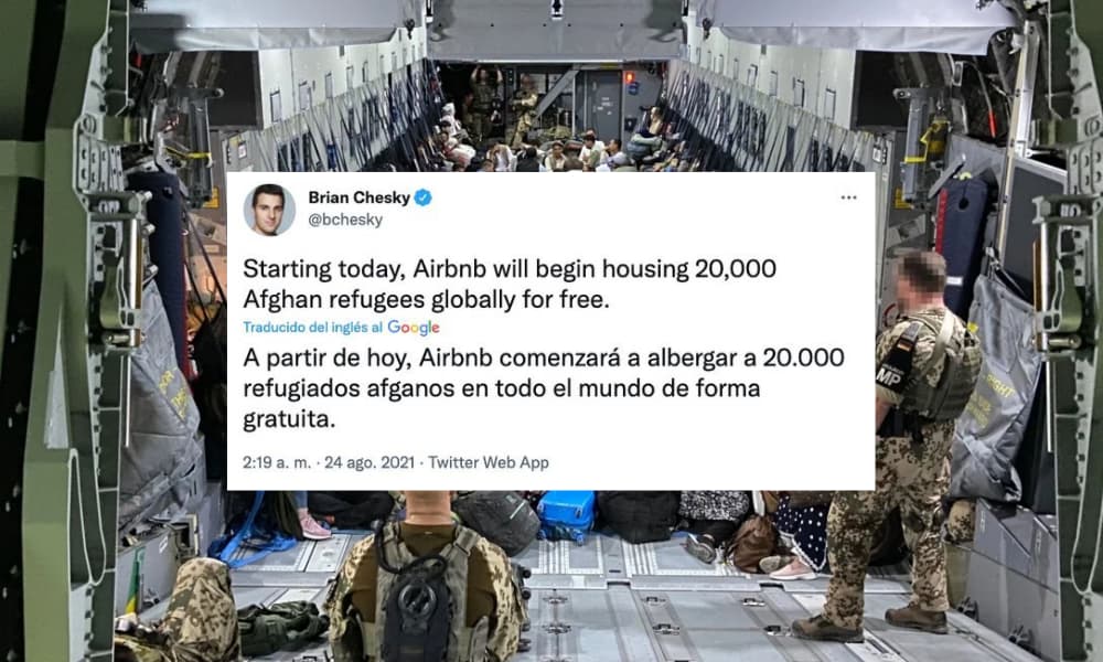 Airbnb albergará a 20.000 refugiados de Afganistán de manera gratuita y en todo el mundo-1