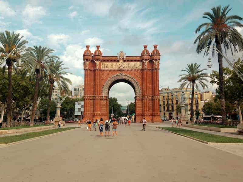 Barcelona - Arco del triunfo