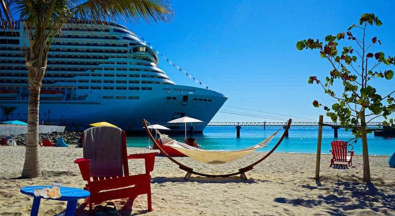 Crucero en costas de Bahamas