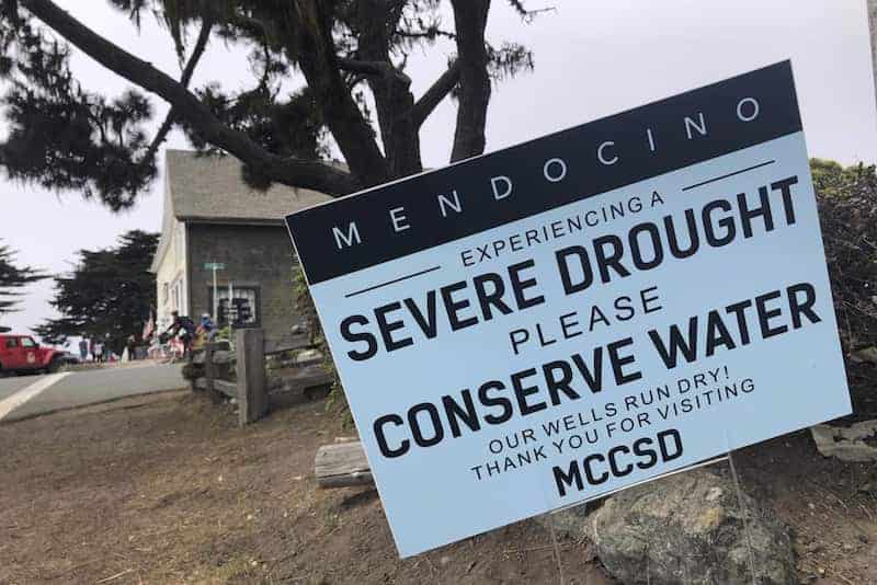 Cartel advierte de la extrema sequía en Mendocino