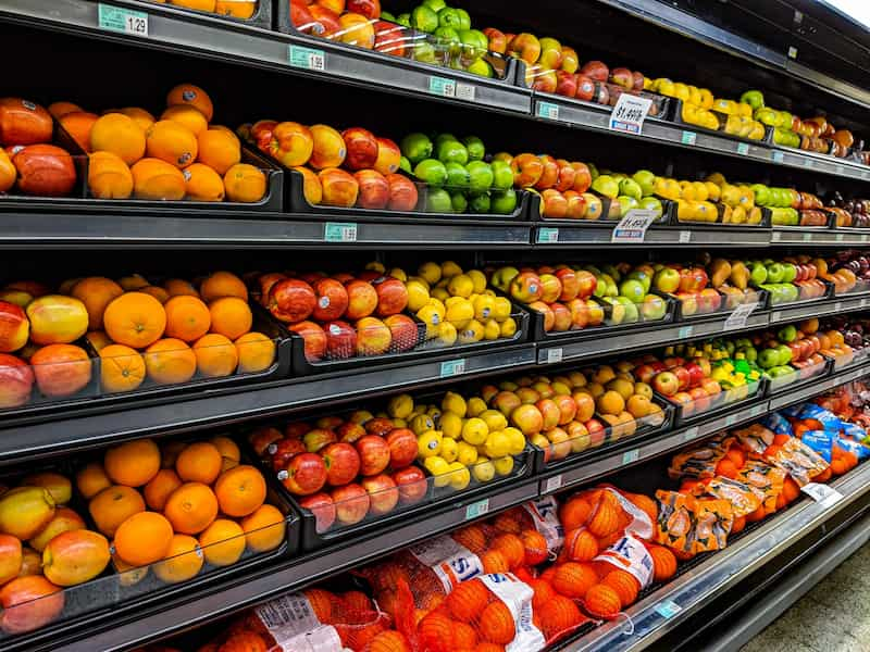 góndola de supermercado