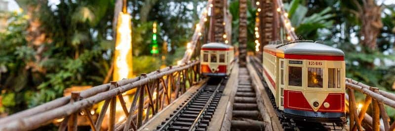 Holiday Show Train - Jardín Botánico de Nueva York