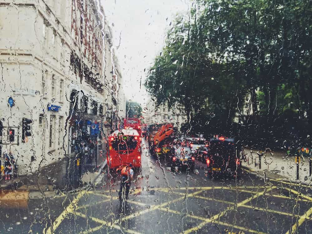 Londres con Lluvia