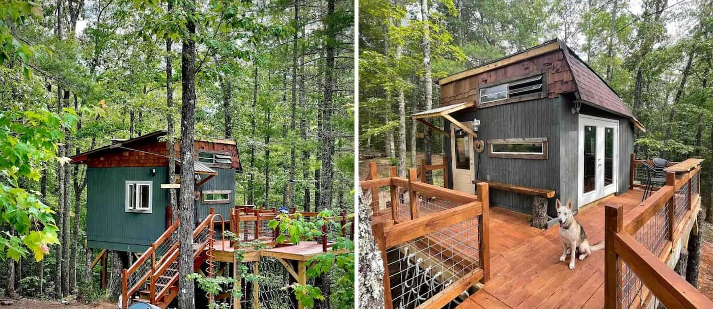 Esta casa del árbol fue diseñada por un niño de 9 años y está disponible para ser alquilada