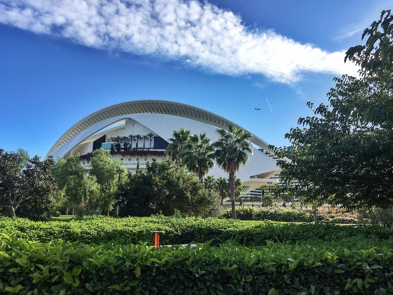 Jardín del Turia - Ciudad de las Artes y de las Ciencias