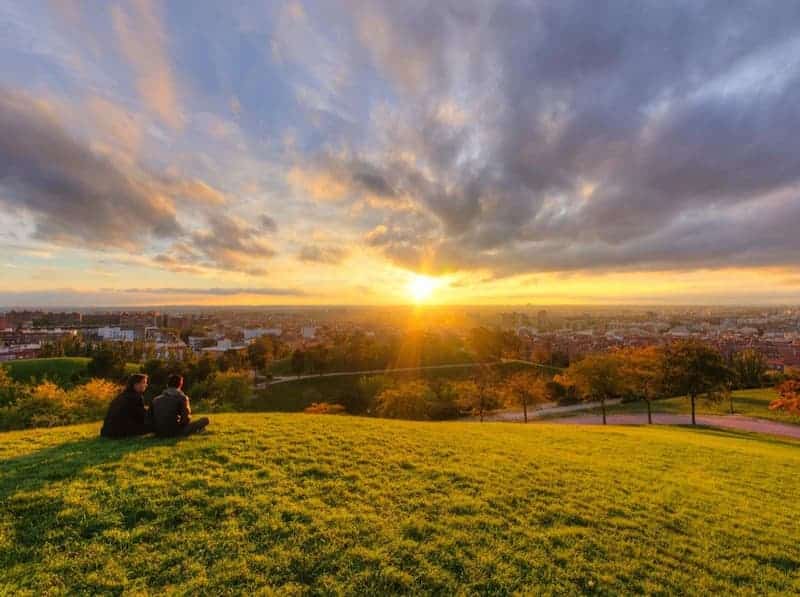 Qué hacer en Madrid - Ver el atardecer del Cerro del tío pío