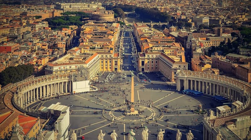 Qué ver en Roma en 2 días - Plaza de San Pedro