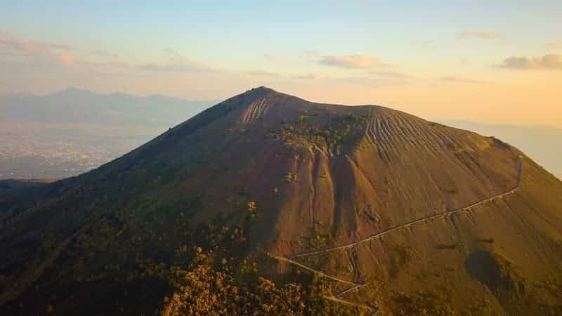 Volcán Vesubio, Italia