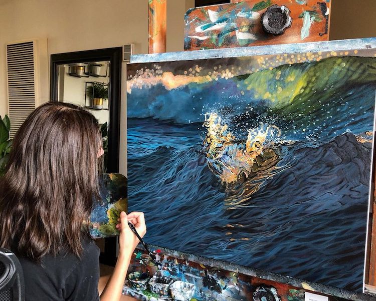 image fobia al océano artista californiana crea pinturas increiblemente realistas para enfrentar su fobia al oceano 10