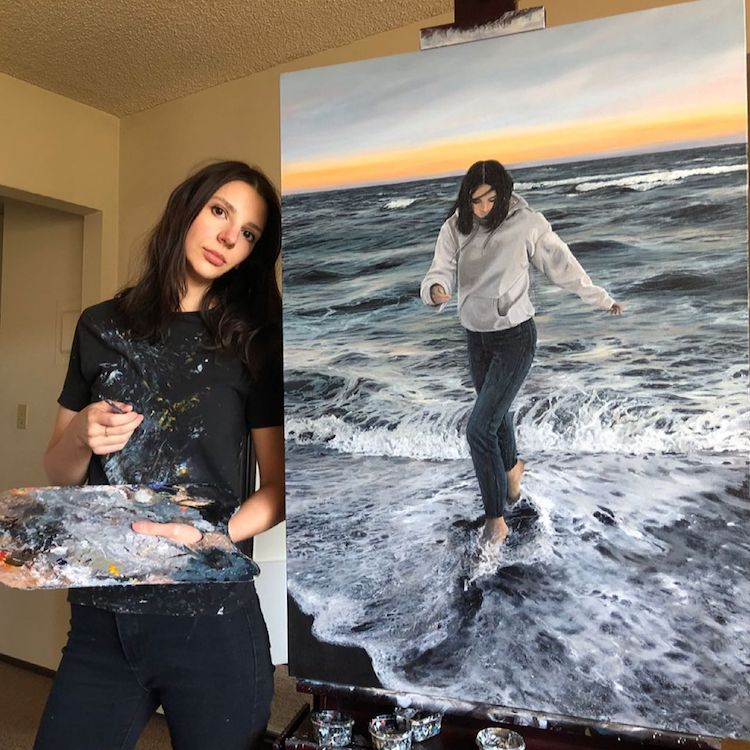 image fobia al océano artista californiana crea pinturas increiblemente realistas para enfrentar su fobia al oceano 8