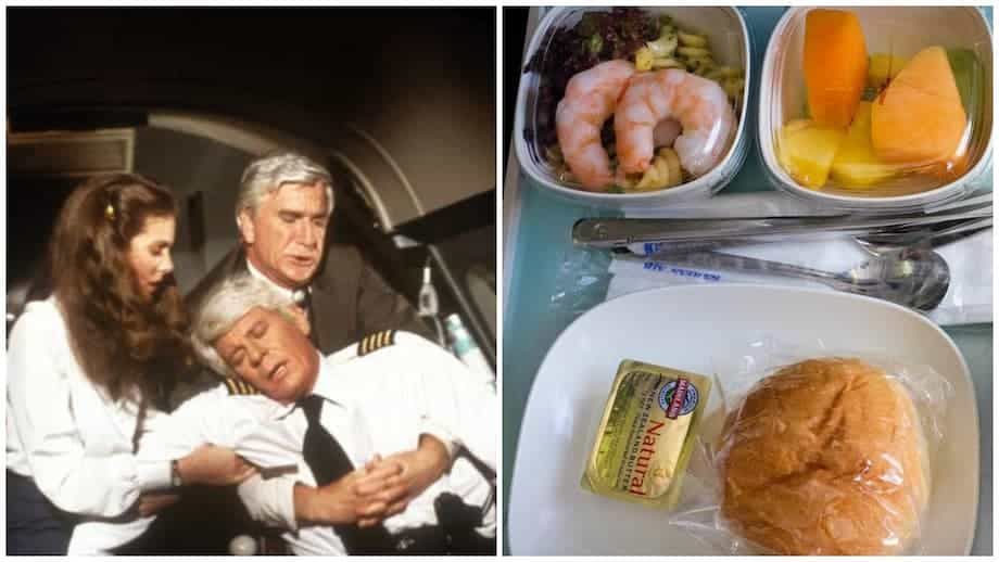 comida avion