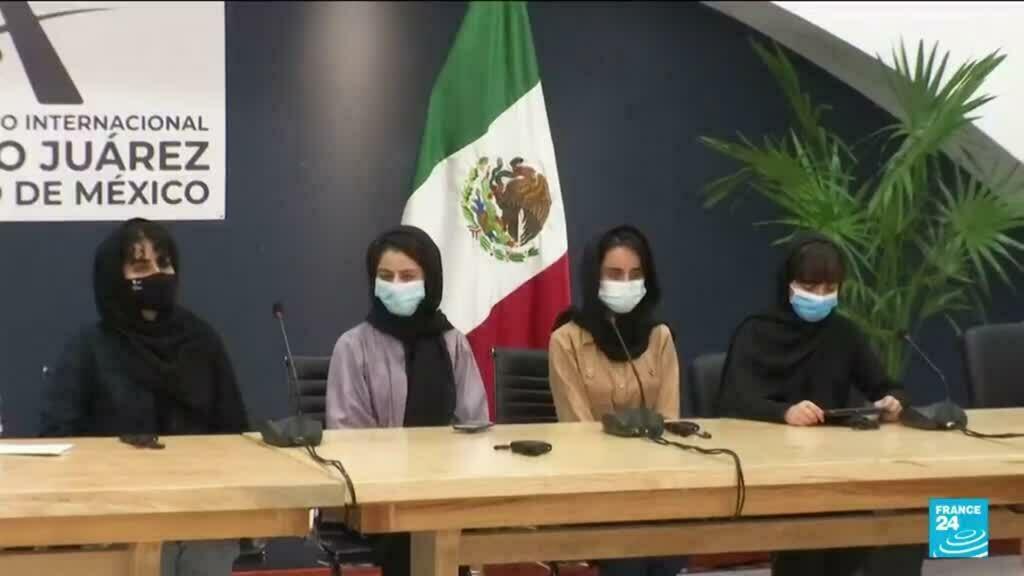 equipo de robótica de niñas afganas